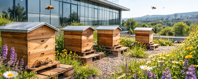 RSE - abeilles - ruches : un engagement concret pour les entreprises en Isère et Rhône